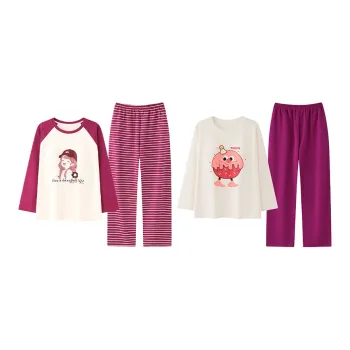 Herbal Primer Pajama Set Women's Combo Set