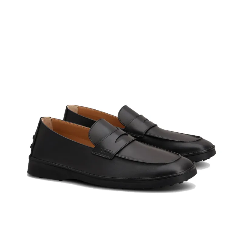 TOD'S Gommino Loafers Men Black-2