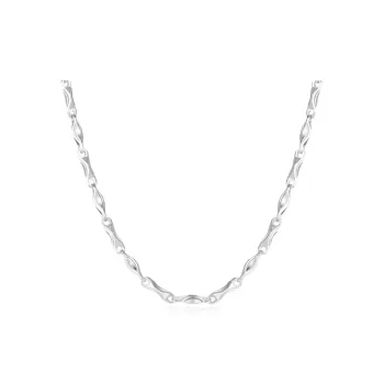 CUTE DAME Sterling Silver Necklaces Unisex