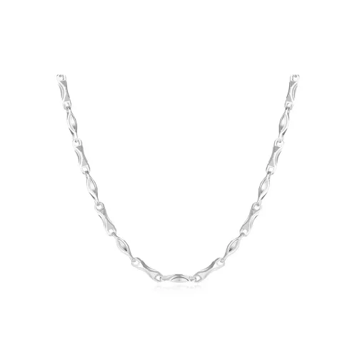 CUTE DAME Sterling Silver Necklaces Unisex