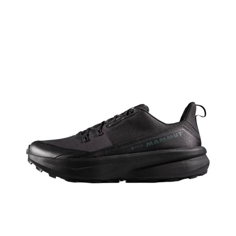 MAMMUT Aenergy Abrasion Resistant Slip Resistant Low Top Hiking Shoes Men's Black-0
