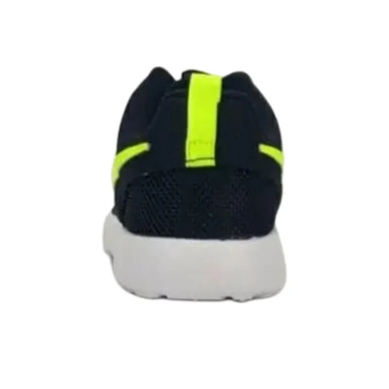 Nike Roshe One Low Top Running Shoes Black Green Infant And Toddler-2