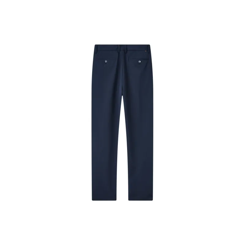 Jiumuwang Men's Pants Expert Casual Pants Men's Navy Blue+Loose Fit-1