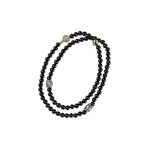 Red All Year Round Ebony Wooden Bracelets Unisex