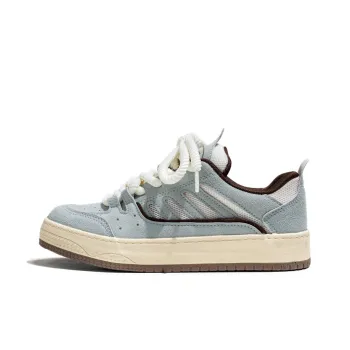 OUGLEMEN Slip Resistant Cushioning Impact Resistance Abrasion Resistant Low Top Skateboard Shoes Men's