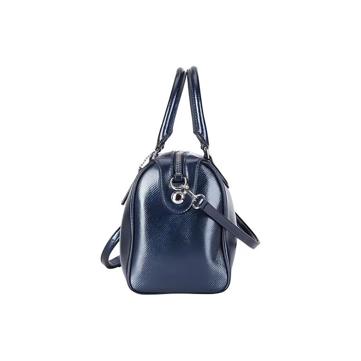 COACH Bennett Genuine Leather Portable One Shoulder Crossbody Bag Medium Size Women's Pearlescent Blue-1