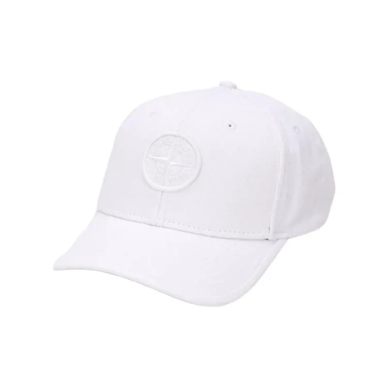 STONE ISLAND Logo Embroidered Baseball Cap-2