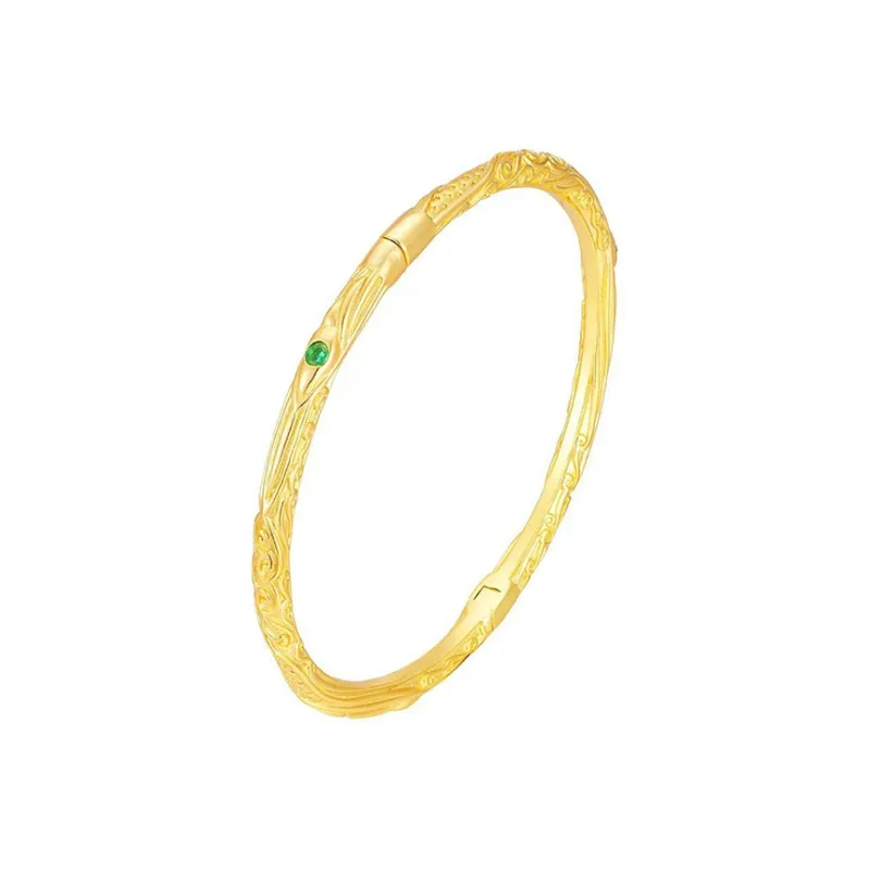 AKAK 925 Sterling Silver Bangles Unisex-0