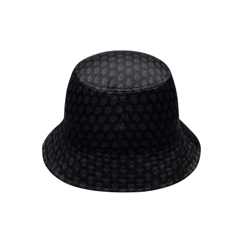 Anta Flyknit Jacquard Fabric Bucket Hats Unisex Basic Black-1