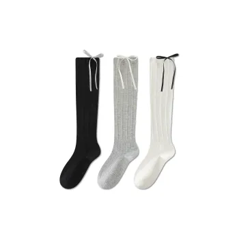 AUGUST Knee High Socks Women's 3 Pack