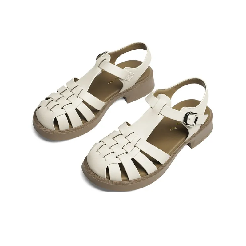 RED DRAGONFLY Roman Sandals 3.2CM Women's-8