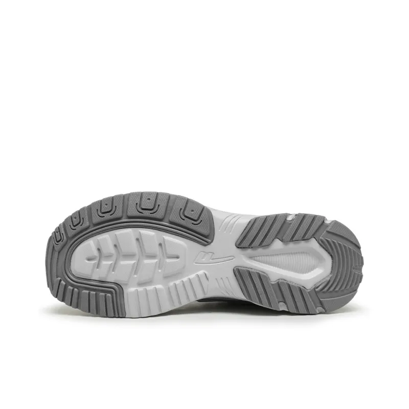 Warrior Breathable Lightweight Low-Top Casual Training Long Distance Running Running Shoes Men's Gray-6