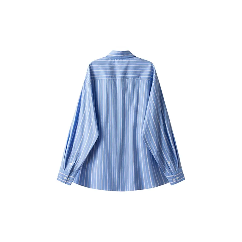 WILLIAM FOX&SONS Shirt Unisex Blue White-1