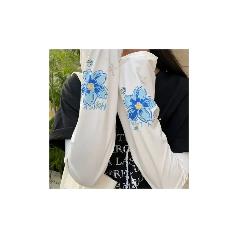 BAIJUAN Polyester Sun Protection Sleeves Women's-13