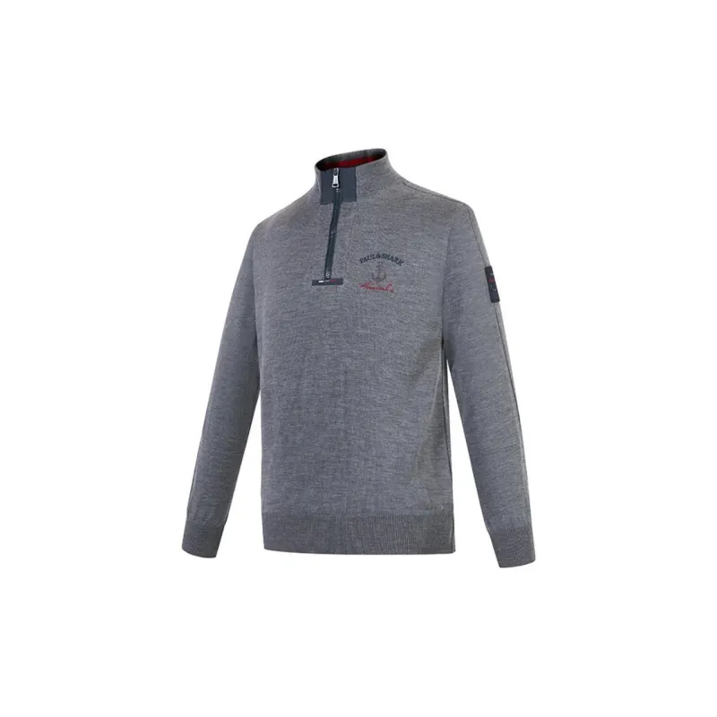 Paul & Shark Yachting Sweater Men's Gray-2