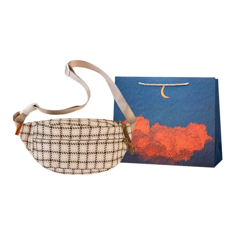 Elsvet Knitted Fabric Crossbody Bag Women's Multicolor-8