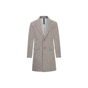 TOMBOLINI Coats Men's Light Khaki