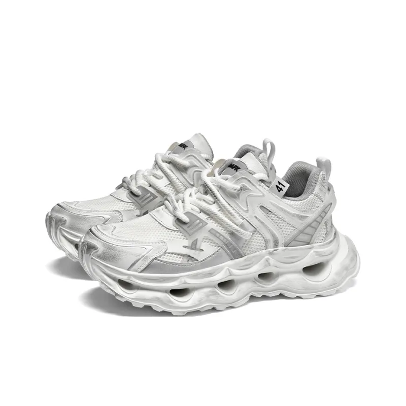 12345 Wear-resistant And Lightweight Low-Top Chunky Sneakers Men's-3