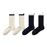 White+Milk White+Navy Blue+Black[4 Pack]