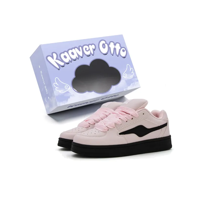 KAAVER OTTO Cushioned Wear-Resistant Breathable Low-Top Skateboard Shoes Women's-25