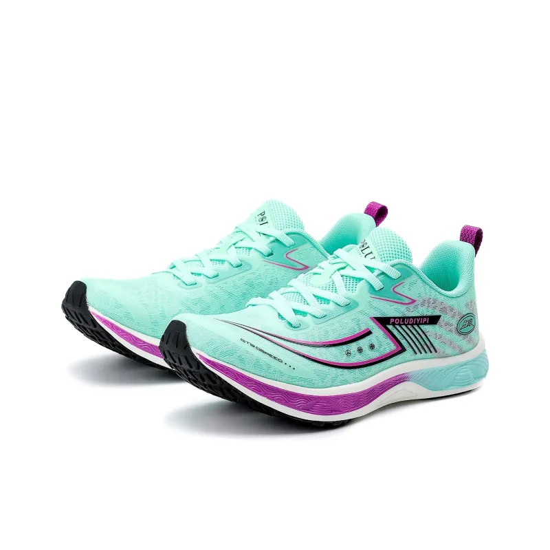 POLUDIYIPI Blaze GT9.0 SPEED Lightweight And Breathable Sprint Long Distance Running Shoes Unisex Purple Cyan Blue-2