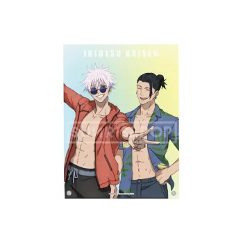 SUNRISEPOP Jujutsu Kaisen Merch Shougo Amagai And Rumi Koyama Double Summer Beach Acrylic Stands