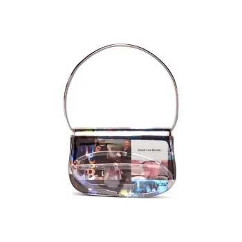 DIESEL 1DR Iconic Photo Printed Shoulder Bag