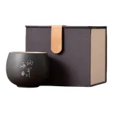 Black Clay-Master Cup[Embracing All Rivers]Gift Box Set