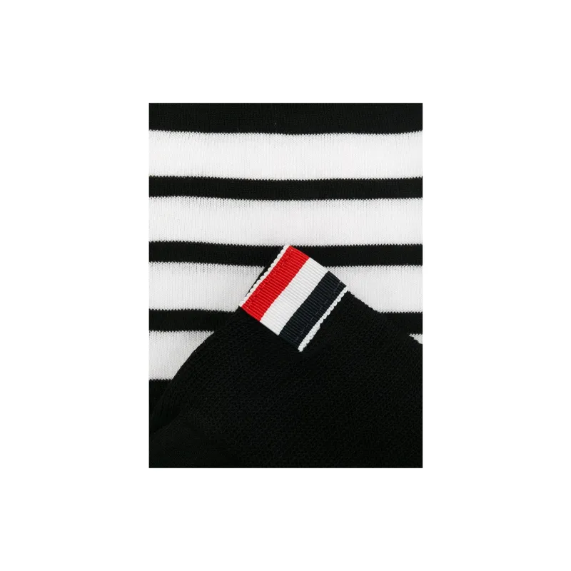 THOM BROWNE· Mid Calf Socks Women's 1 Pack Navy Blue-1