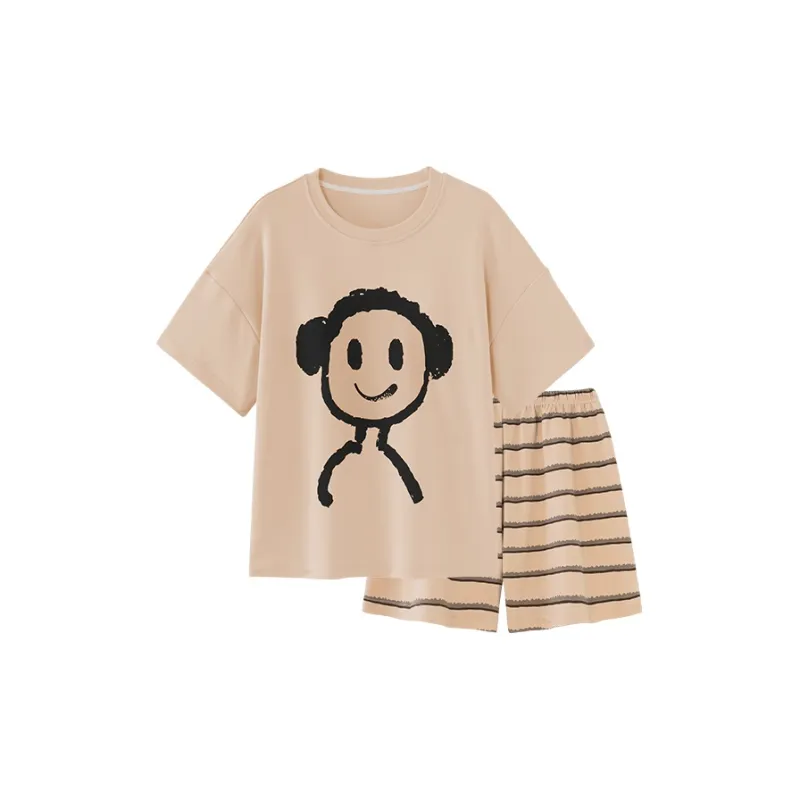 GOSO Pajama Set Women's Tea Brown-0