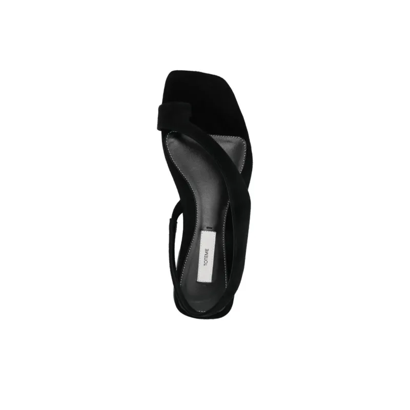 TOTEME Suede Sandals Women's-4