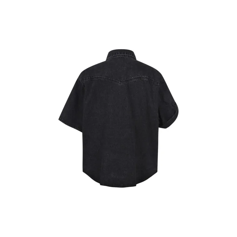 51percent Shirt Men's Washed Black-1
