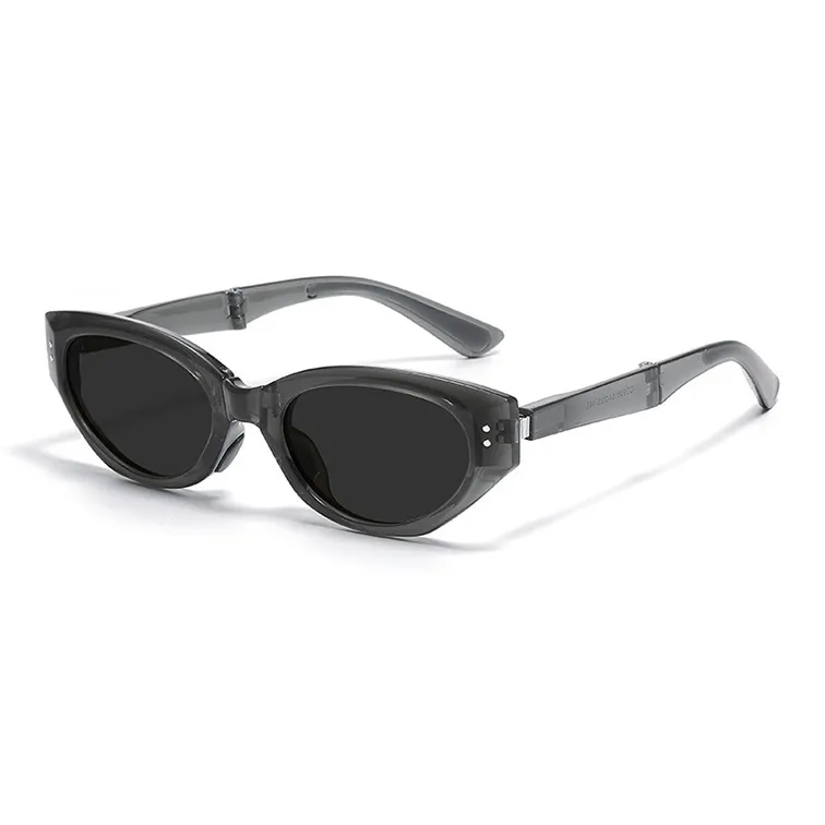 NOME TR/Memory Plastic Cat Eye Sunglasses Unisex-1