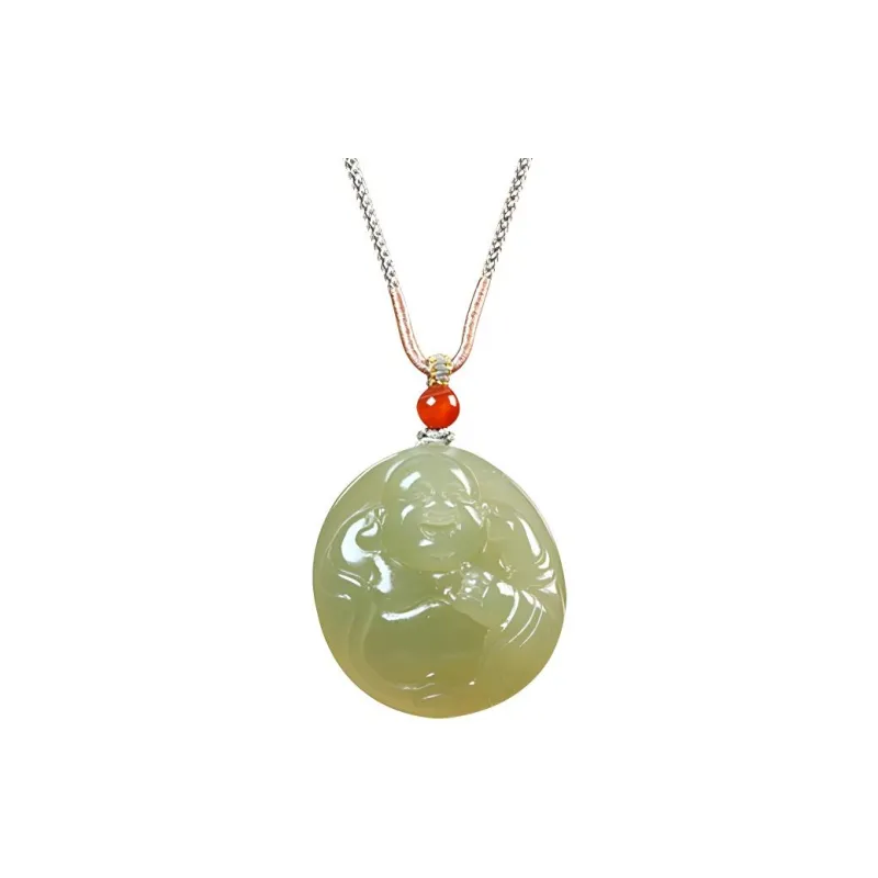 LANPIN Hetian Jade Pendants Jasper Unisex-0