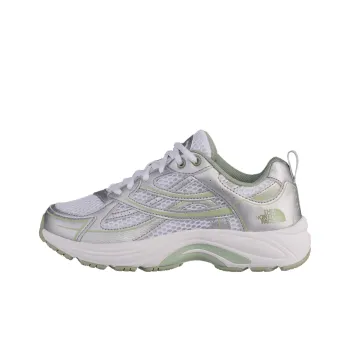 THE NORTH FACE Anti Slip Wear Resistant Low Top Casual Shoes Unisex White Green