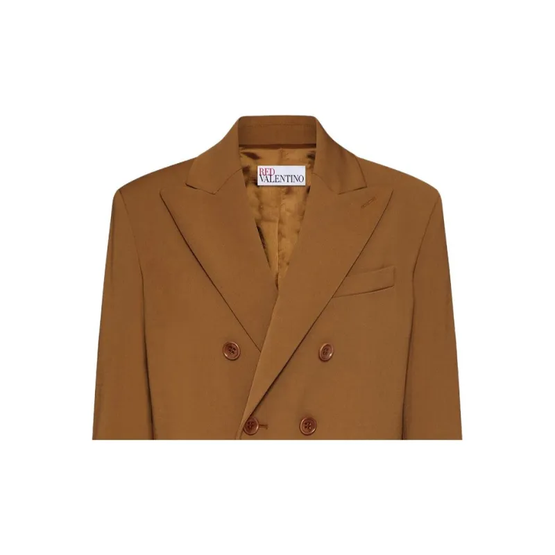 RED VALENTINO REDValentino Double-Breasted Blazer-4