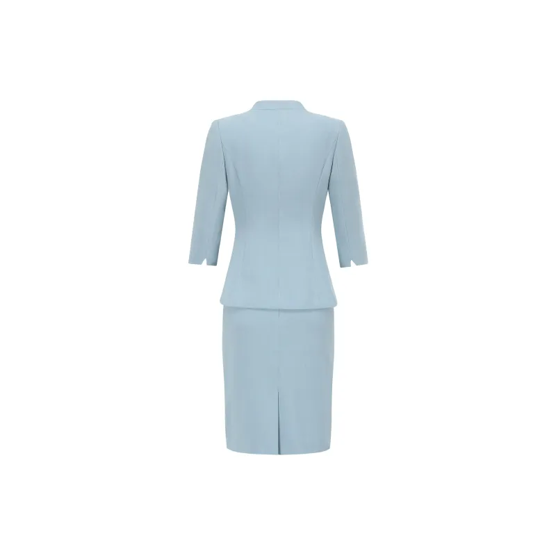 ONE SHALLOW Skirt Set Women's Blue-1