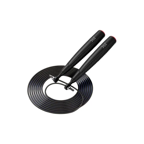 361° Fitness Training Non Countable Jump Ropes Adults Twine Material, ABS Handle Material, PVC, Steel Wire 3M Black