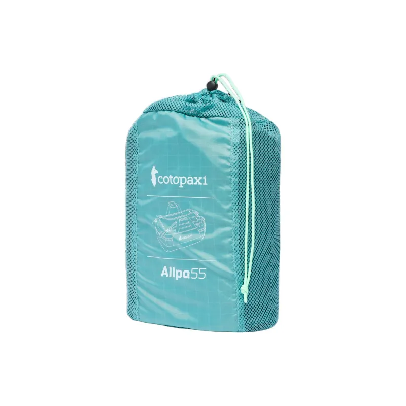 Cotopaxi Recycled Coated Nylon Backpacks Travel Bags 55L Unisex Blue-5