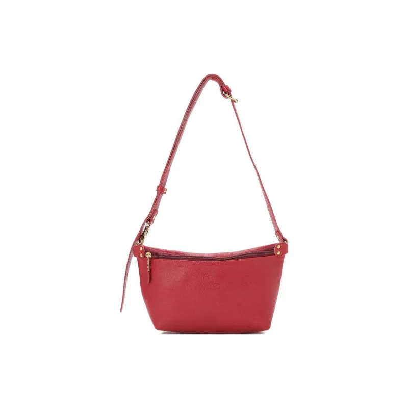 Il Bisonte Cow Leather Shoulder Bag Crossbody Bag Women's Multicolor-8