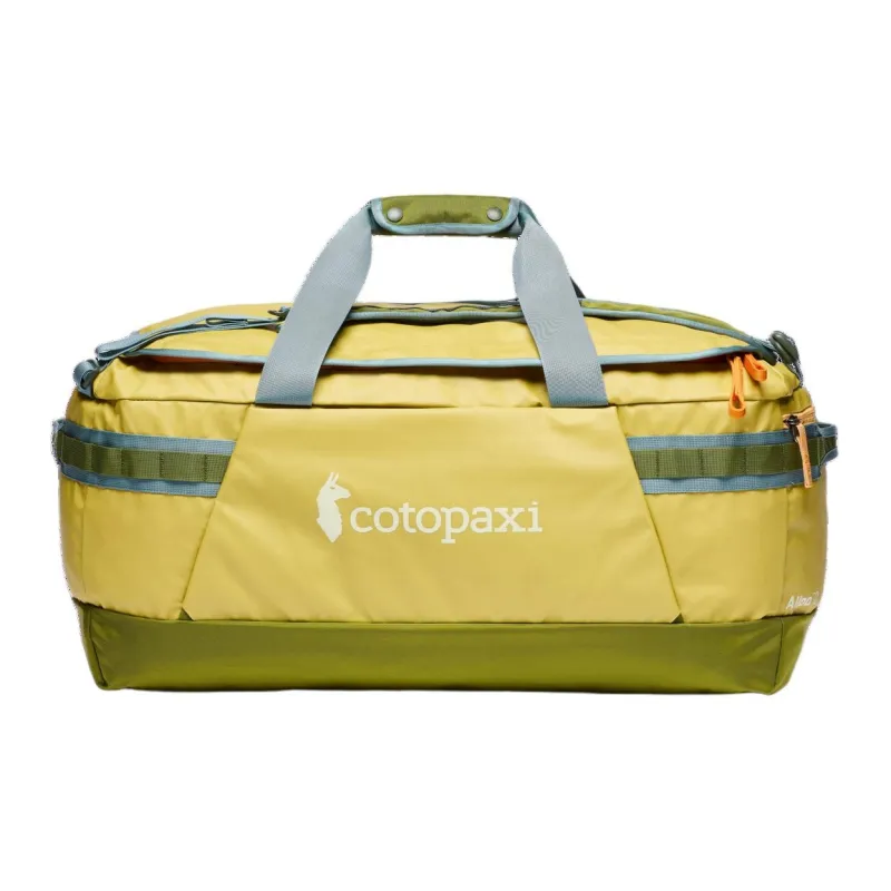 Cotopaxi Recycled Coated Nylon Backpacks Travel Bags 70L Unisex Lemon Grass With Cedar Color-0