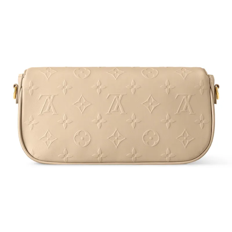 LOUIS VUITTON IVY Calfskin Crossbody Bag, Shoulder Bag Women's Nude Pink-2