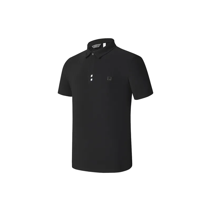 FILA Golf Collection Polo Shirt Men's Pitch Black-1