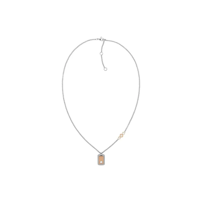 Tommy Hilfiger Stainless Steel Necklaces Women's Silver-0