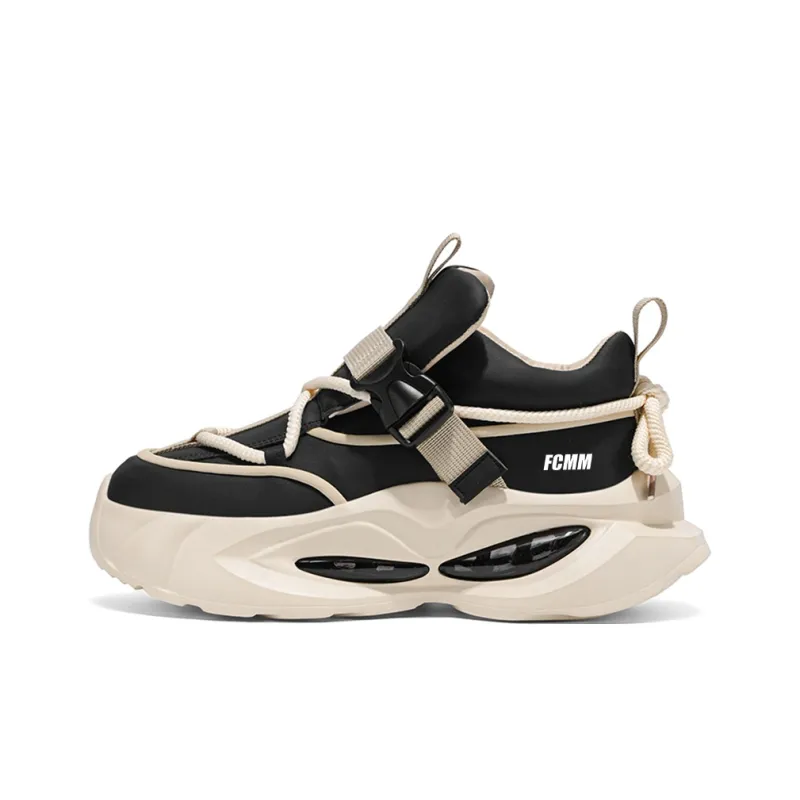 FCMM Cushioned Slip-Resistant Abrasion-Resistant Chunky Sneakers Men's-4