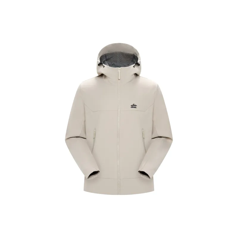 Jeep Hiking Windproof Waterproof And Breathable Windbreaker Jacket Unisex-2
