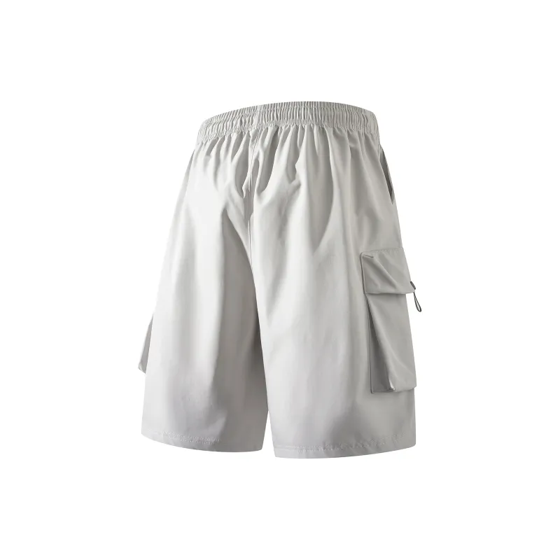 Genderless Trendy Brand 'Casual And Cool' Five Button Cargo Shorts Unisex-1