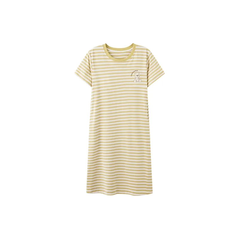 MADALLO Nightgown Women's Light Yellow-0