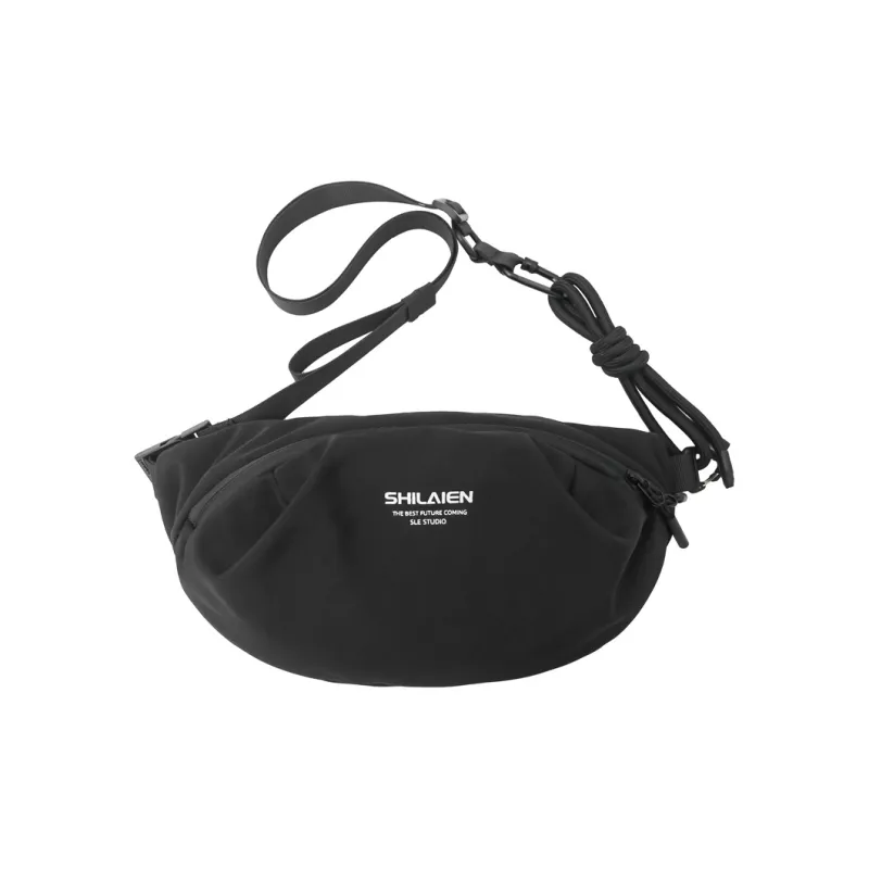 GOBLIN SHARKS 1759 Nylon Sling Bag Regular Unisex White/Black/Orange/Green/Gray-6
