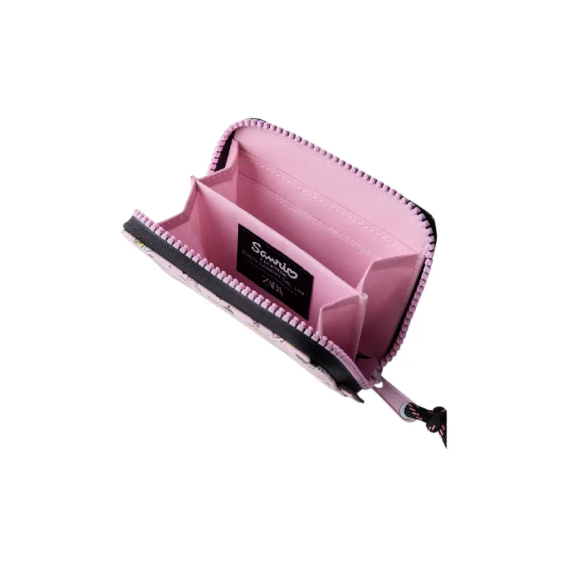 ZARA Sanrio/Sanrio Collaboration Polyurethane Wallet Kids' Pink-4